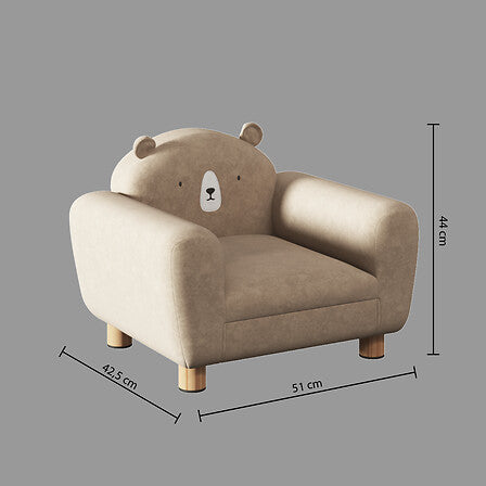 Fotoliu pentru copii cu atmosferă de urs