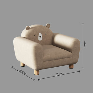 Fotoliu pentru copii cu atmosferă de urs