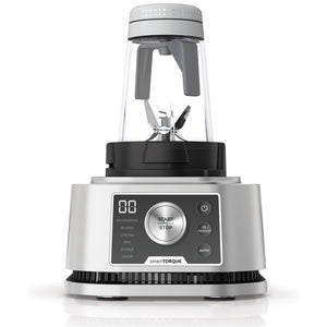 Blender Ninja CB350EU Foodi Power Nutri 3 în 1 cu Smart Torque, 1200 W, Negru/Argintiu