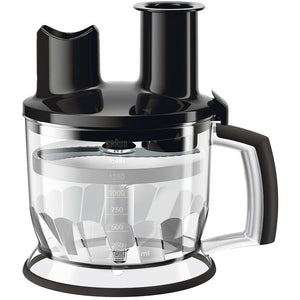 Blender Braun MultiQuick 5277 Vario, 1000 W, Cană gradată 0,6 l, Capacitate 1,5 l, Accesorii pentru piure, 21 de viteze + Turbo, Negru