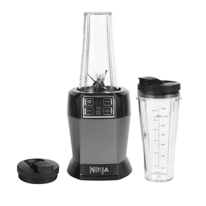 Blender Ninja BN495EU, 1000W, 700 ml, tehnologie Auto-iQ, tehnologie Ninja Blade, Gri/Negru
