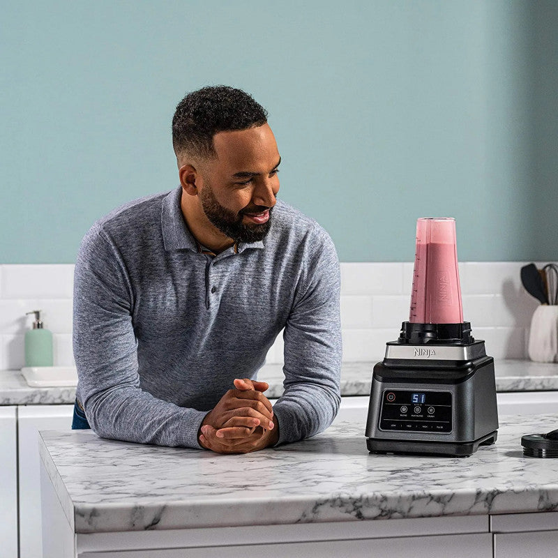 Blender 2 în 1 Ninja BN750EU, 1200W, 2.1 l/700 ml, Negru