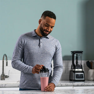 Blender 2 în 1 Ninja BN750EU, 1200W, 2.1 l/700 ml, Negru