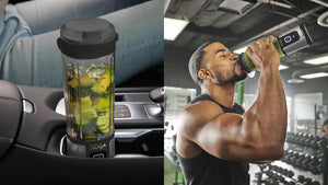 Blender Ninja Blast BC151EUBKEU, fără fir, 5 V, baterie litiu-ion, negru