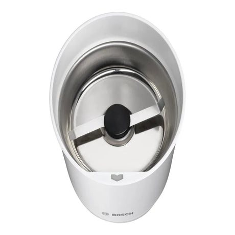 Râșniță de cafea Bosch TSM6A011W, 180 W, 75 g, Lame din oțel inoxidabil, Alb