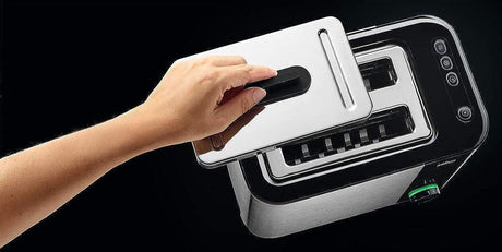 Prăjitor de pâine Braun HT5015WH, 1000W, Inox 