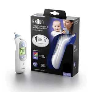 Termometru auricular de precizie Braun ThermoScan 7 IRT 6520 pentru vârstă