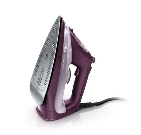 Fier de călcat cu abur Braun TexStyle 7 SI7181VI, 3100W, 300ml, talpă FreeGlide 3D ElxoalPlus, anti-picurare, mod iCare, autocurățare, oprire automată, violet