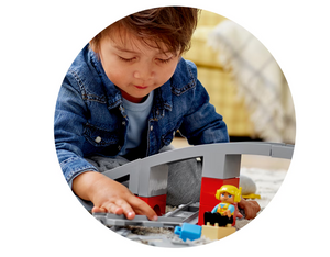 LEGO® DUPLO® Pod și Șină 10872, 26 de piese