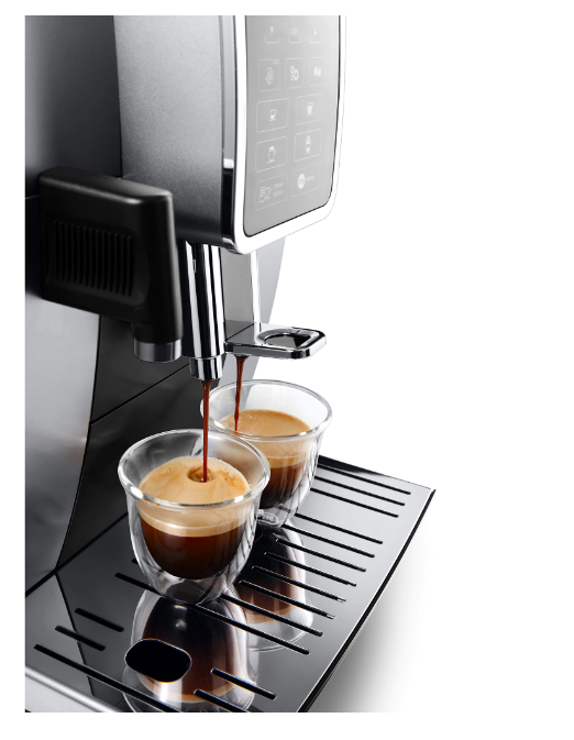 Espressor DeLonghi Dinamica ECAM 350.50.SB 1450 W, 15 bar, 300 g 1,8 L, Argintiu
