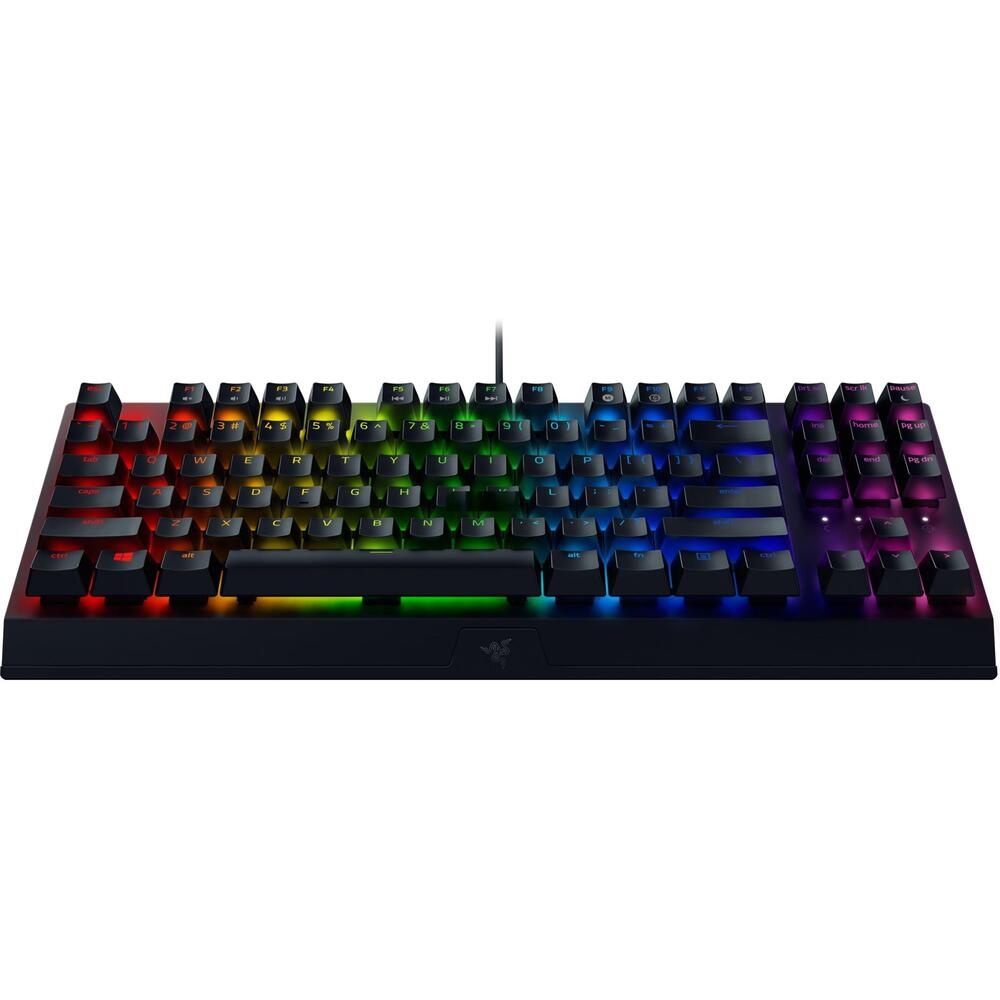 Tastatură de gaming Razer BlackWidow V3 TKL, switch-uri optice verzi, neagră