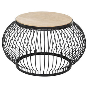 Masă de cafea Atmosphera Esther, lemn de mango, 2 bucăți