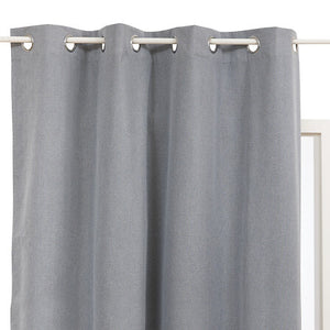 Total blackout curtain Darla 140 x 260 cm dark grey