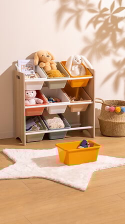 Dulap de depozitare pentru copii Atmosphera, 9 cutii