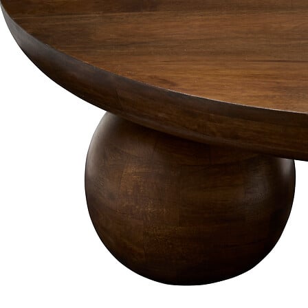 Masă de cafea Atmosphera Abekas, lemn de mango, 90 cm