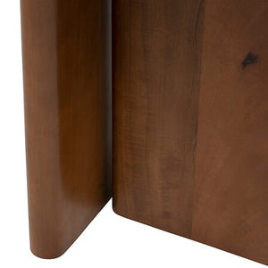 Masă de cafea Atmosphera Nanda, lemn de mango, marmură, Ø51 cm