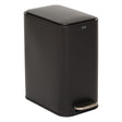 Кош за боклук 5five Delta Slim, Метал, 20L, Черен