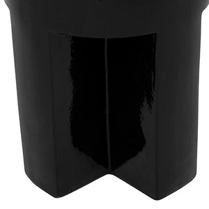 Masă laterală Atmosphera Kriz, ceramică, Ø34 cm