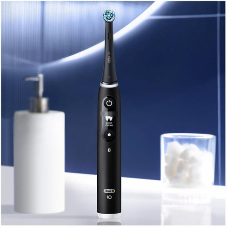 Set periuță de dinți electrică Oral-B Black Lava 445111 /iO, Negru