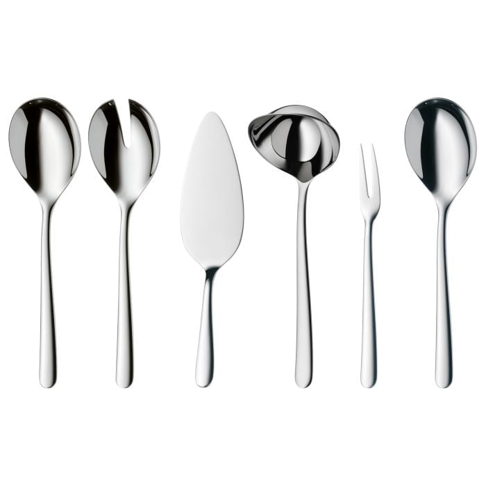 Set de tacâmuri WMF Kult Plus, inox, 66 piese, argintiu