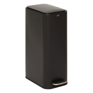 Кош за смет 5five Delta Slim, Метал, 30L, Черен