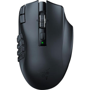 Mouse de gaming wireless Razer Naga V2 HyperSpeed, negru