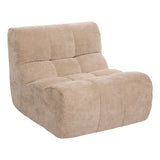Canapea modulara comprimata atmosfera Miroa, Chenille, Bej