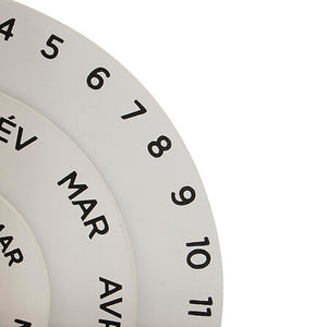 Calendar Atmosphera Flow, Lemn, 20 cm