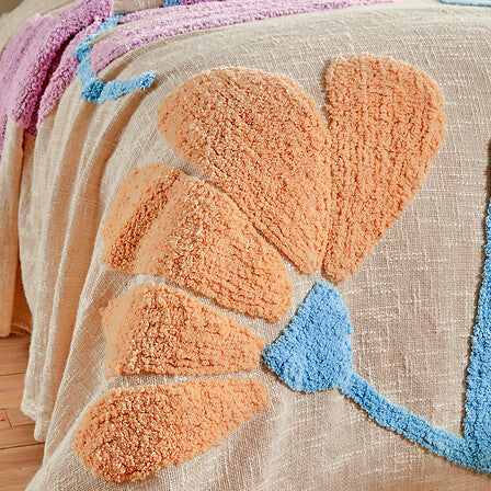 Покривало за легло atmosphera Wild Flowers, 240×260 cm, Памук