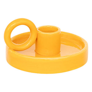 Sfeșnic atmosferă Yucatan, sticlă, 6 cm