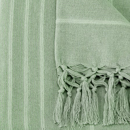 Покривало за легло atmosphera Anjali, Селадон, 230×250 cm, Памук