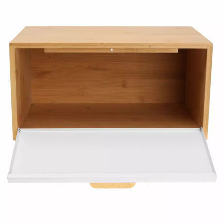 Cutie pentru pâine Klausberg, Metal, Bambus, 36x26x23 cm