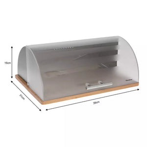 Cutie pentru pâine Klausberg 7096, 39 x 31 x 16,3 cm, Lemn, Ecologică