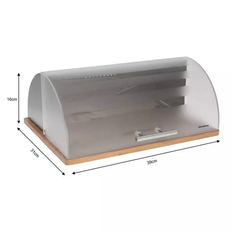 Cutie pentru pâine Klausberg 7096, 39 x 31 x 16,3 cm, Lemn, Ecologică