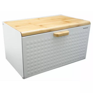 Cutie de pâine Klausberg, cu două fețe, din bambus, 36x24x21 cm