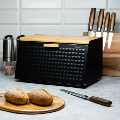 Cutie pentru pâine Klausberg, deschidere cu două fețe, 36x22x20 cm