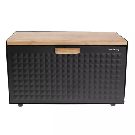 Cutie de pâine Klausberg, cu două fețe, din bambus, 36x24x21 cm