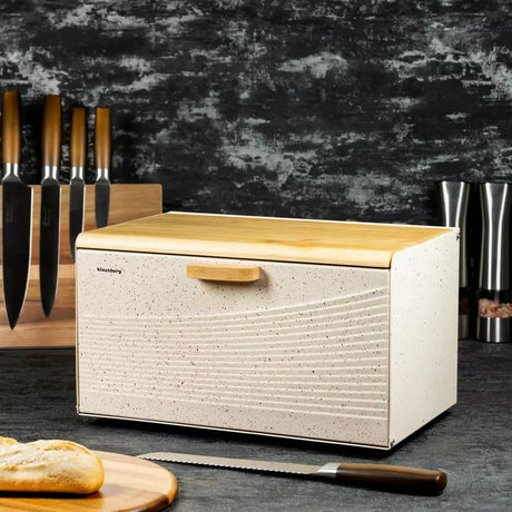 Cutie pentru pâine Klausberg, deschidere cu două fețe, 36x24x21 cm