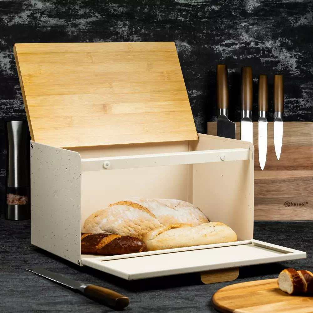 Cutie pentru pâine Klausberg, deschidere cu două fețe, 36x24x21 cm