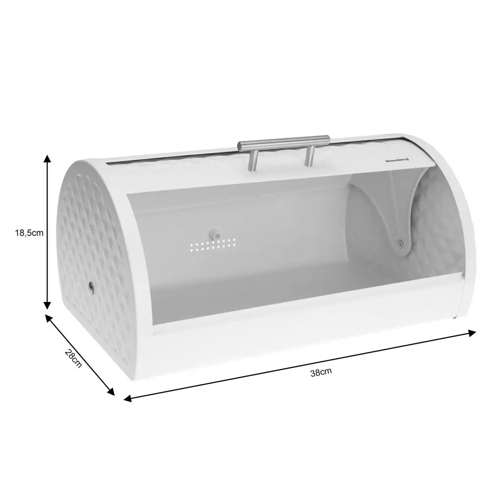 Cutie pentru pâine Klausberg, Metal, 38x28x19 cm