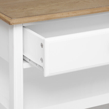 Masă de cafea Atmosphera Solen, 110x45 cm, Alb