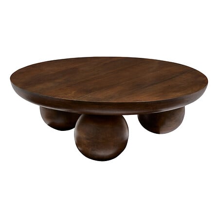 Masă de cafea Atmosphera Abekas, lemn de mango, 90 cm