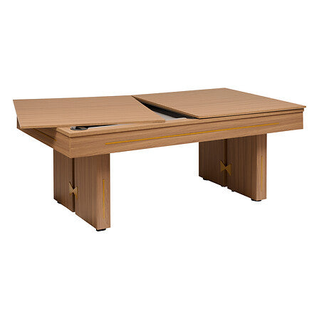 Masă de sufragerie 3 în 1 cu jocuri Dave, 215x122x83 cm, MDF