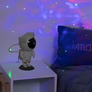 Lampă de noapte pentru copii cu baterii Atmosphera Astro, 8 moduri, 5 niveluri