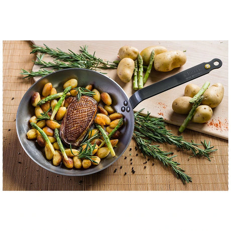 Tigaie de Buyer Mineral B, 24 cm, Oțel