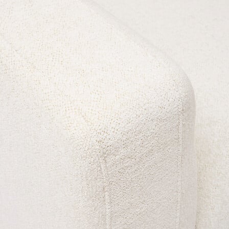 Canapea Atmosphere Zenia cu trei locuri, culoare Ivory, 203x90x71 cm