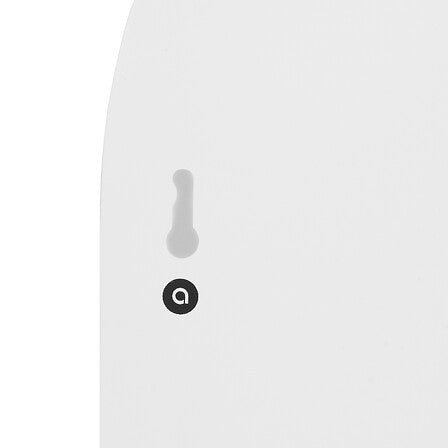 Raft de perete Atmosphera Soleya, MDF, Alb, 45x35 cm