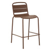 Bar chair Alegoria stackable ebony