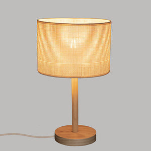 Lampă de masă Atmosphera Della, 42 cm, lemn natural