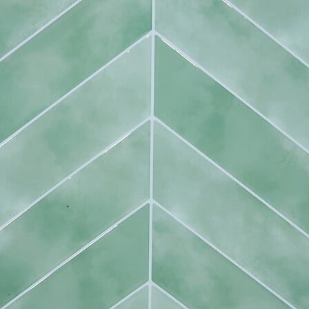 Стикери atmosphera Caro Chevrons, Светлозелен 30×30 cm, 2 бр